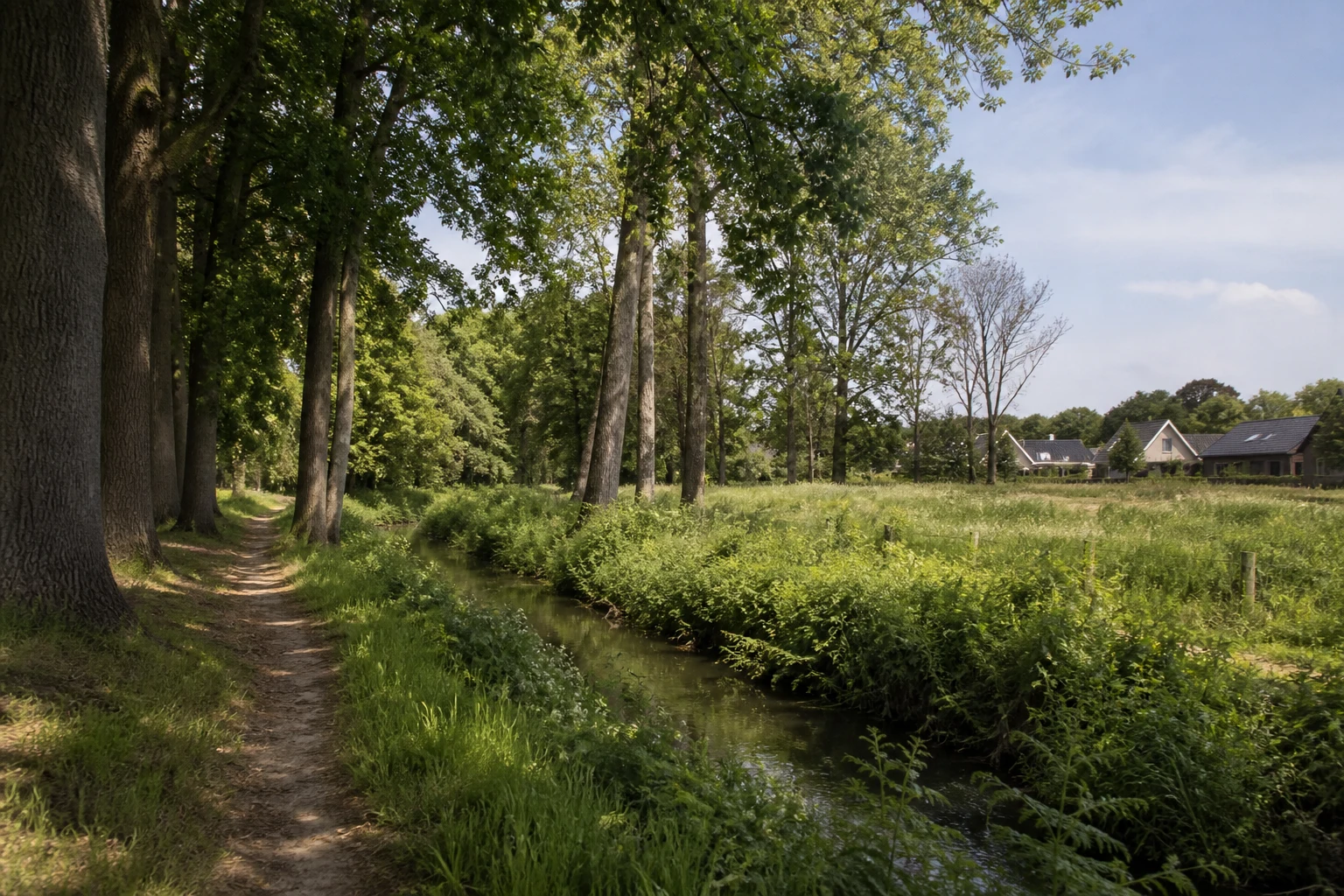 Dorpslandschap en groen rond Aalst