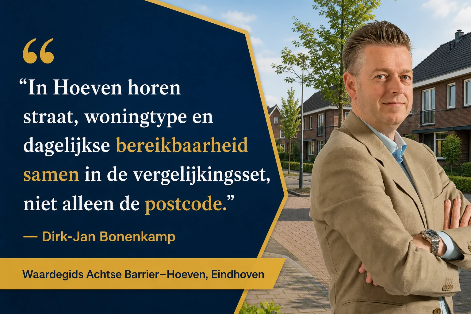 Dirk-Jan Bonenkamp over waarderen in Achtse Barrier–Hoeven