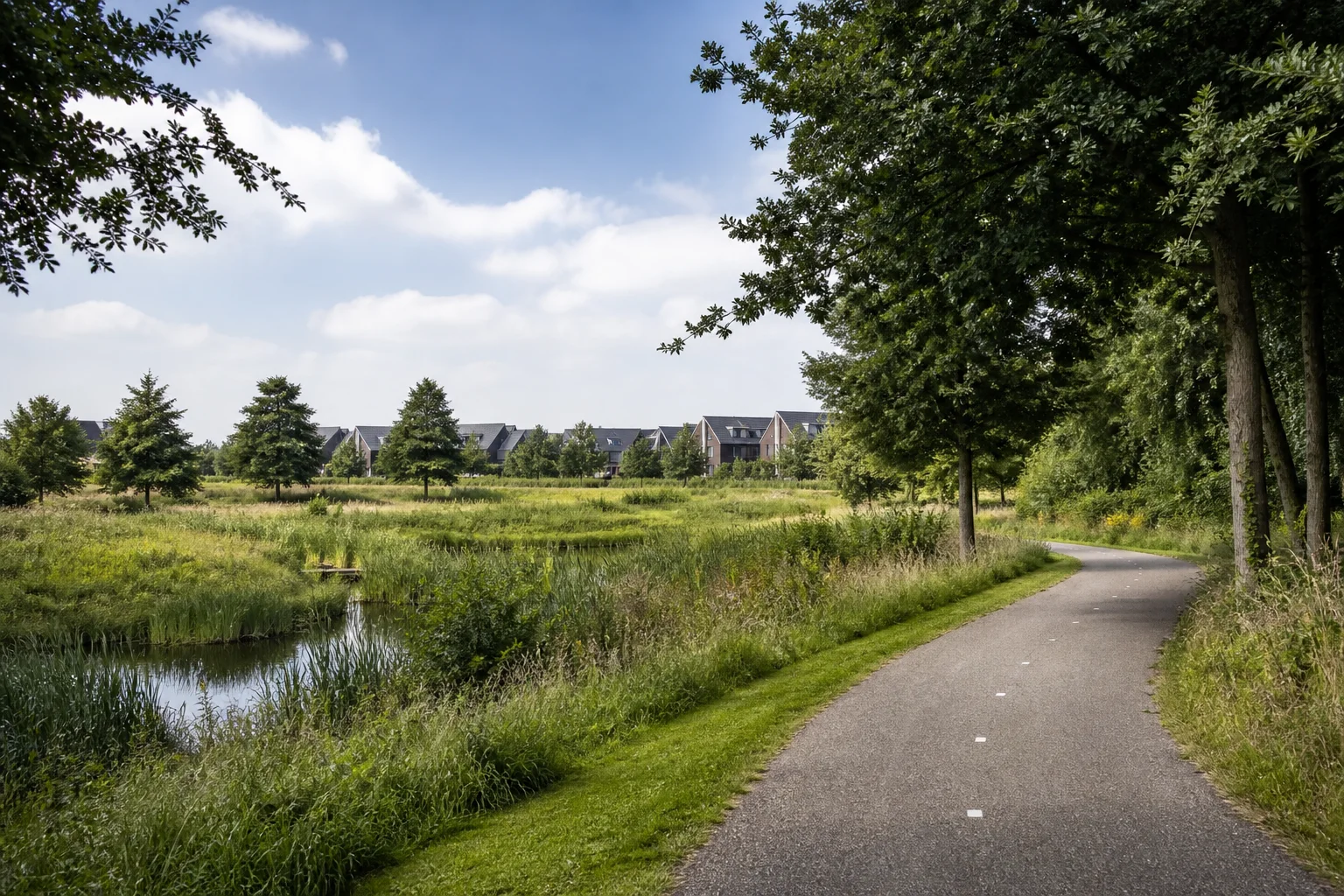 Groene woonomgeving van Blixembosch-Oost in Eindhoven