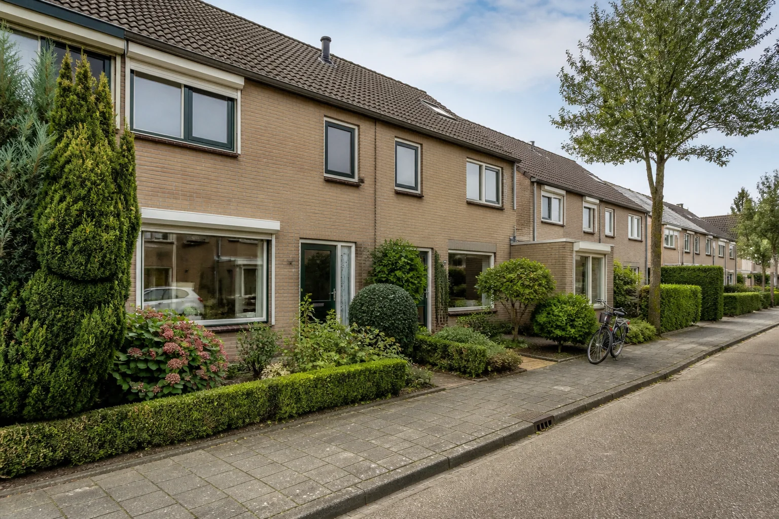 Typische grondgebonden woningen in Blixembosch-West