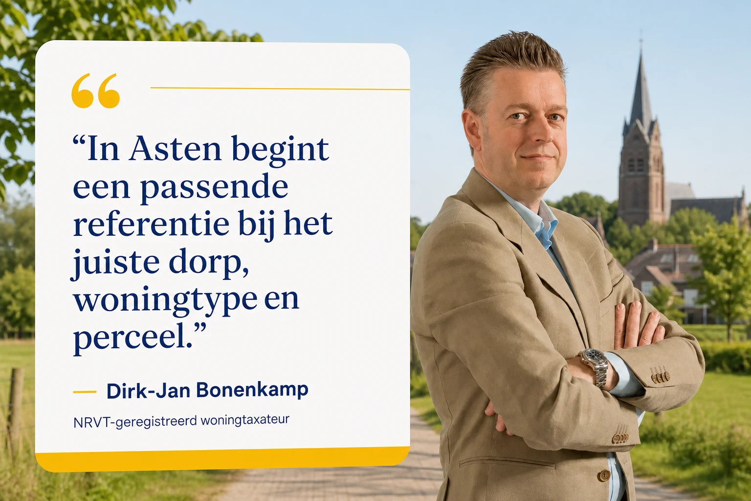 Dirk-Jan Bonenkamp over waarderen in Asten
