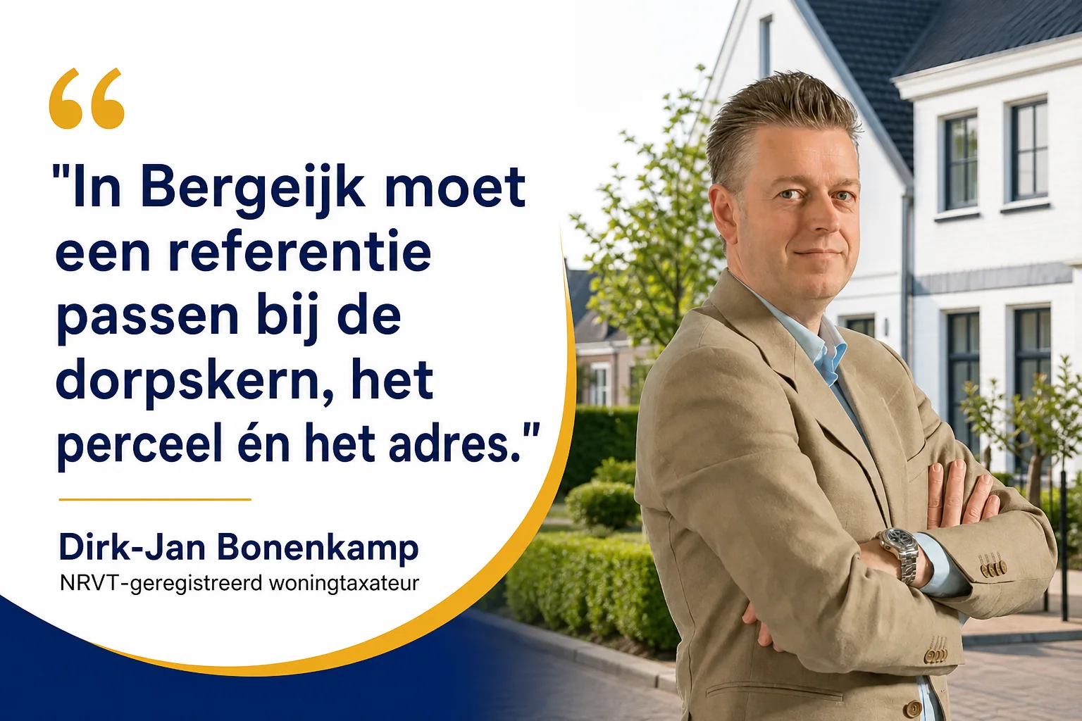 Dirk-Jan Bonenkamp over waarderen in Bergeijk