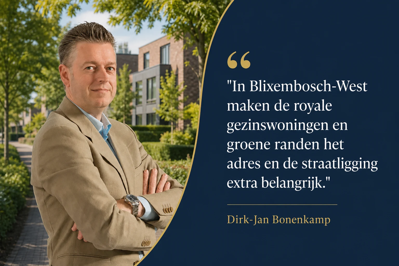 Dirk-Jan Bonenkamp over waarderen in Blixembosch-West