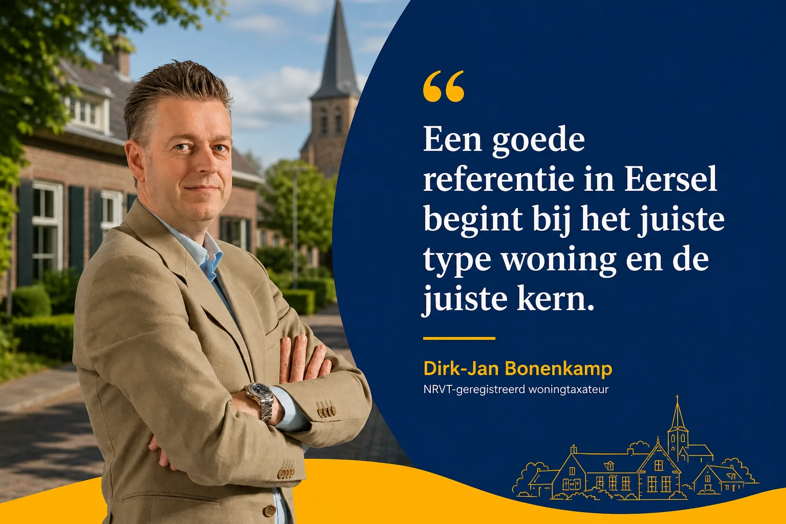 Huis laten taxeren in Eersel | NWWI-taxatie | €599 all-in 6 Dirk-Jan Bonenkamp over waarderen in Eersel