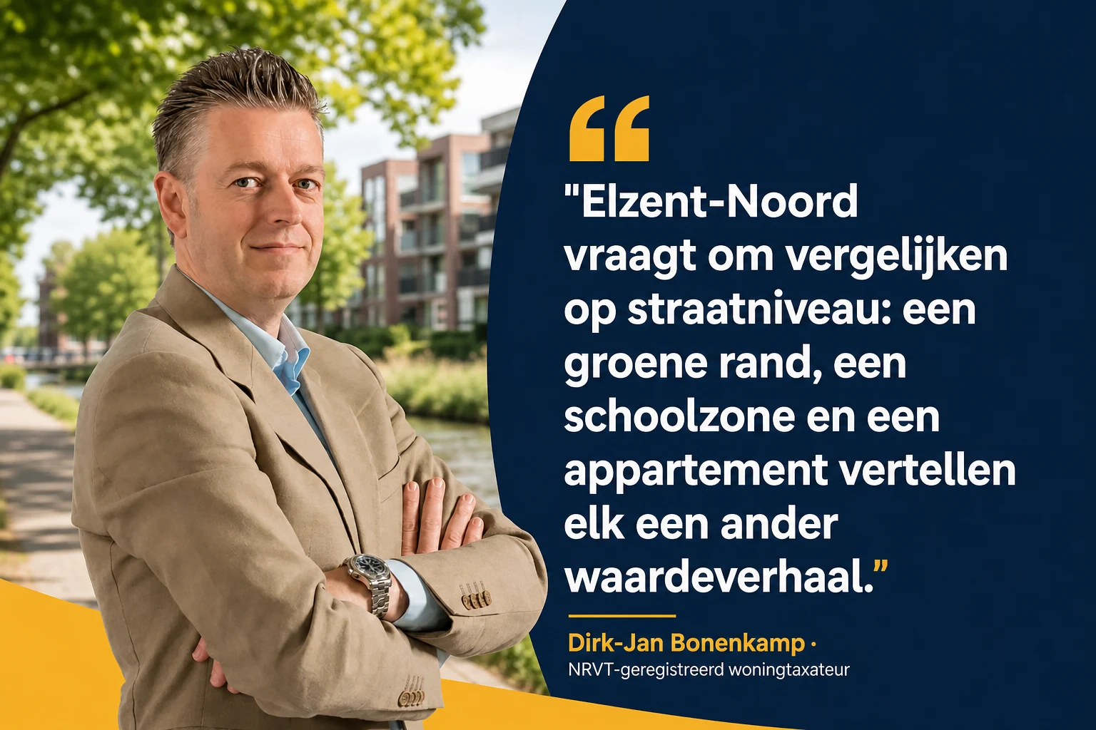 Huis laten taxeren in Elzent-Noord | CBS, WOZ en woningmarkt 6 Dirk-Jan Bonenkamp over waarderen in Elzent-Noord