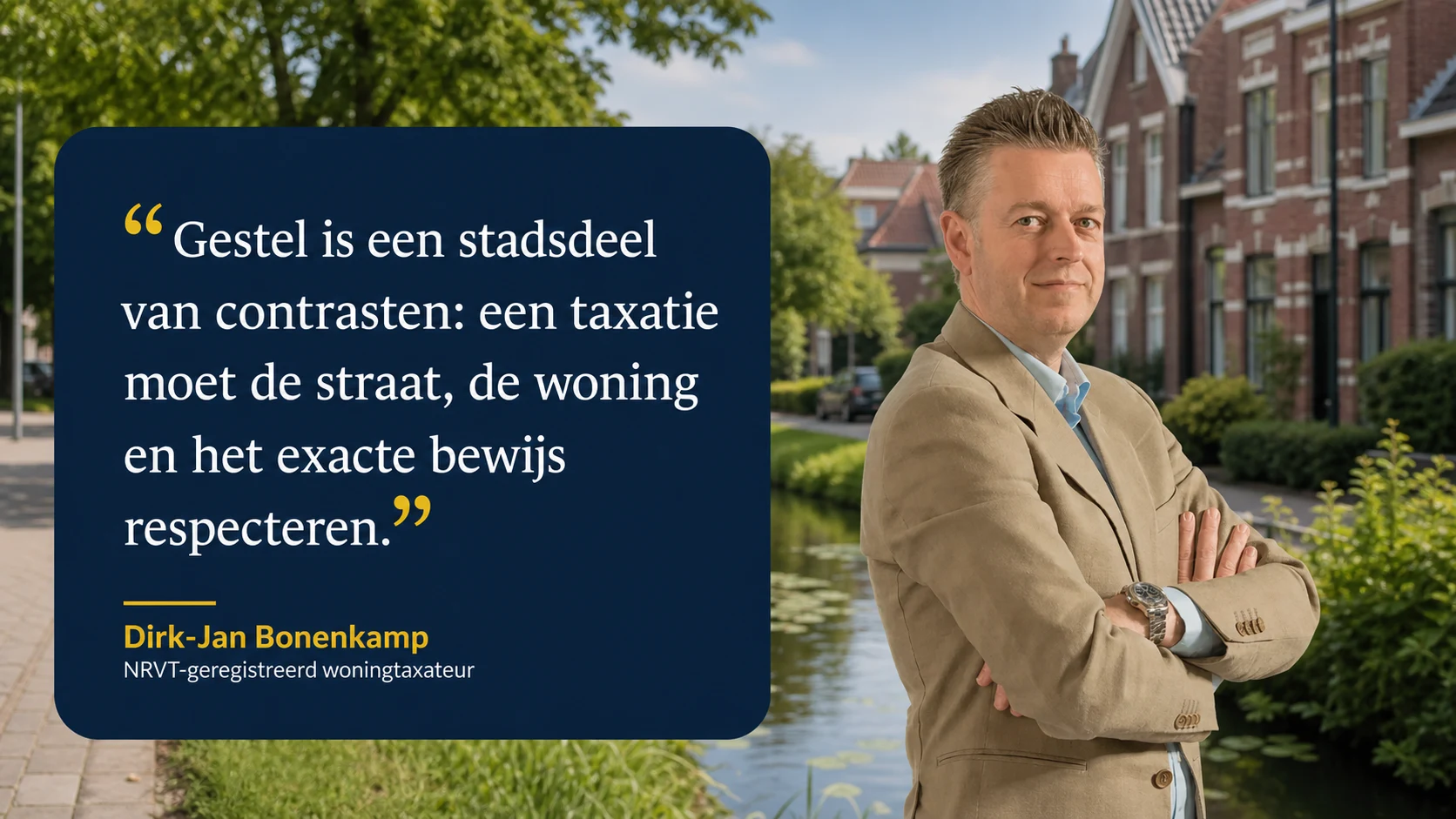 Dirk-Jan Bonenkamp over waarderen in Gestel