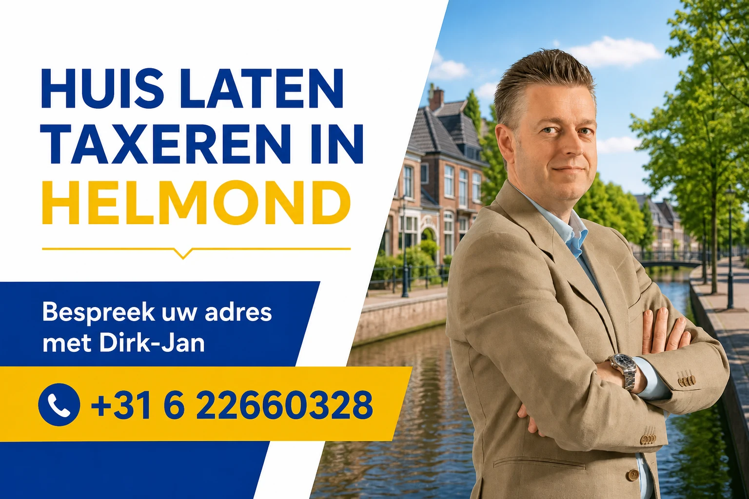 Huis laten taxeren in Helmond | NWWI-taxatie | €599 all-in 2 Huis laten taxeren in Helmond met Dirk-Jan Bonenkamp, bel +31 6 22660328