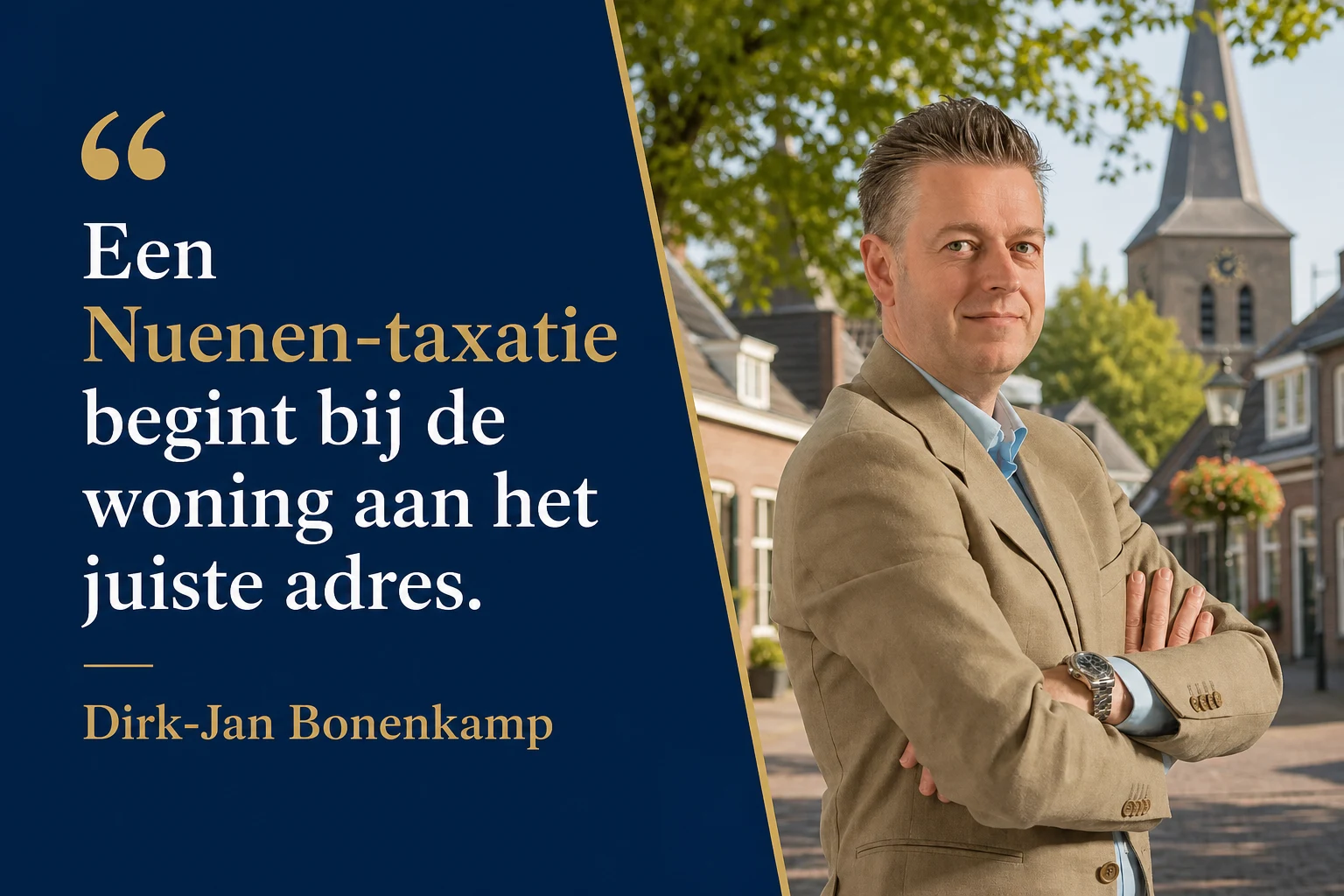 Dirk-Jan Bonenkamp over de Nuenense woning en de juiste referenties