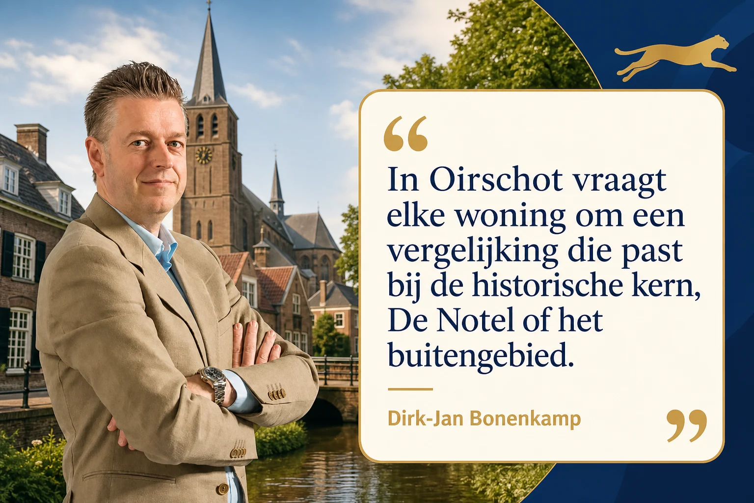 Dirk-Jan Bonenkamp over een passende vergelijkingsgroep voor Oirschot