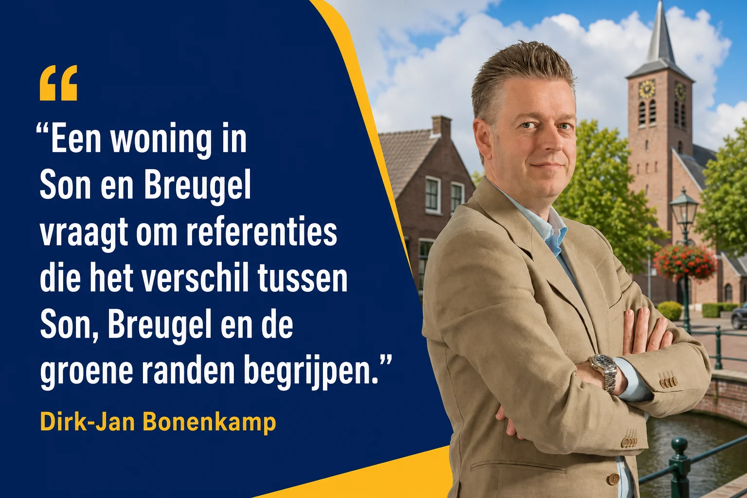 Dirk-Jan Bonenkamp over een adresgerichte taxatie in Son en Breugel