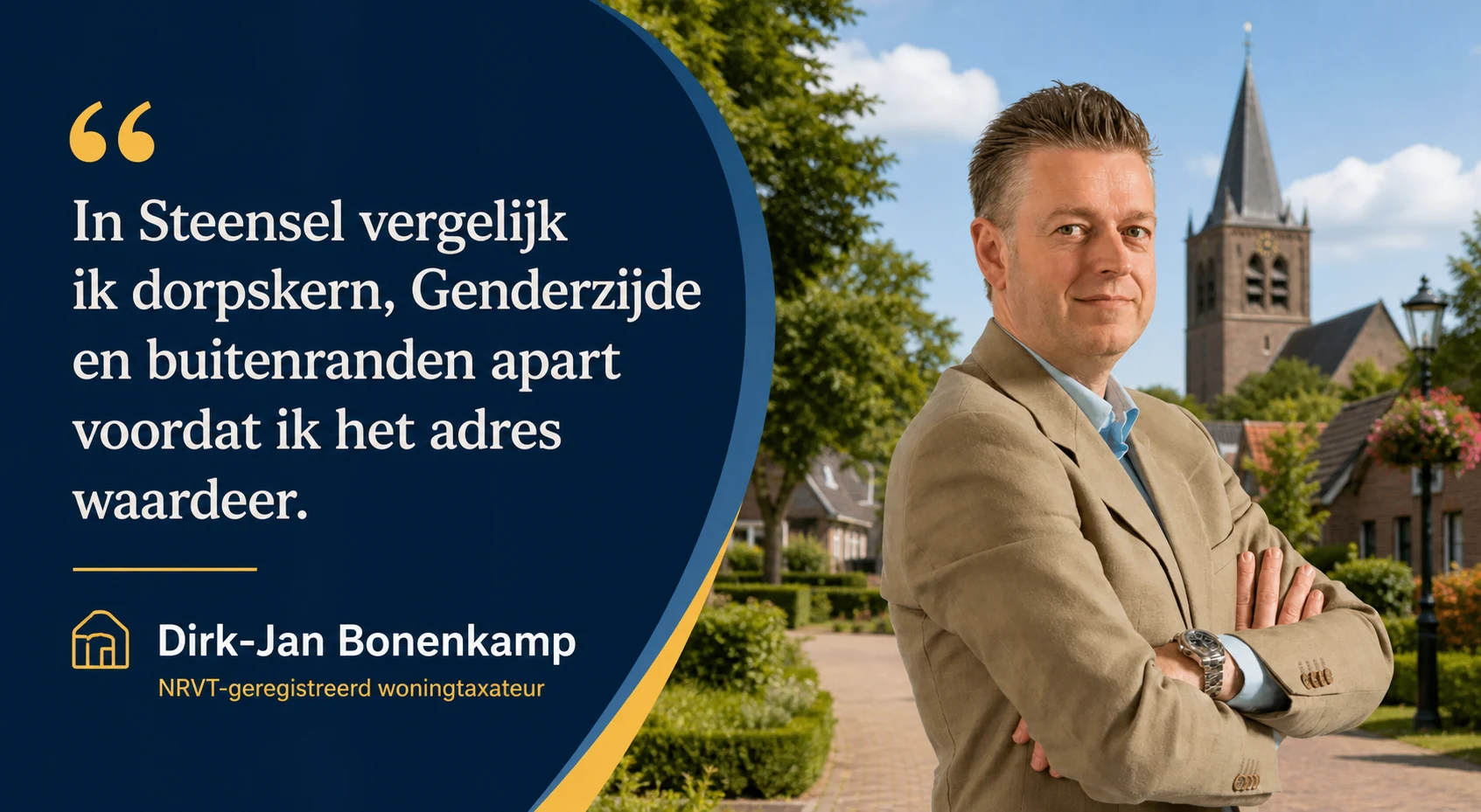 Dirk-Jan Bonenkamp over waarderen in Steensel