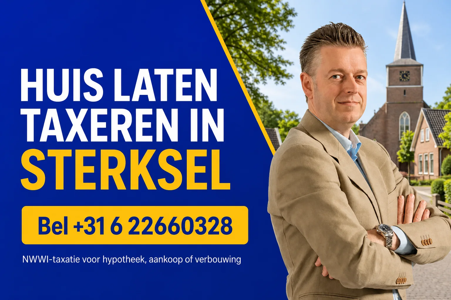 Huis laten taxeren in Sterksel, bel +31 6 22660328