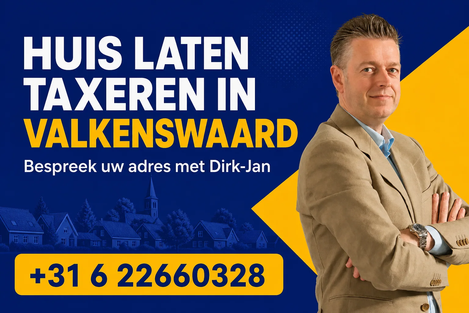 Huis laten taxeren in Valkenswaard | NWWI-taxatie | €599 all-in 2 Huis laten taxeren in Valkenswaard met Dirk-Jan Bonenkamp, bel +31 6 22660328