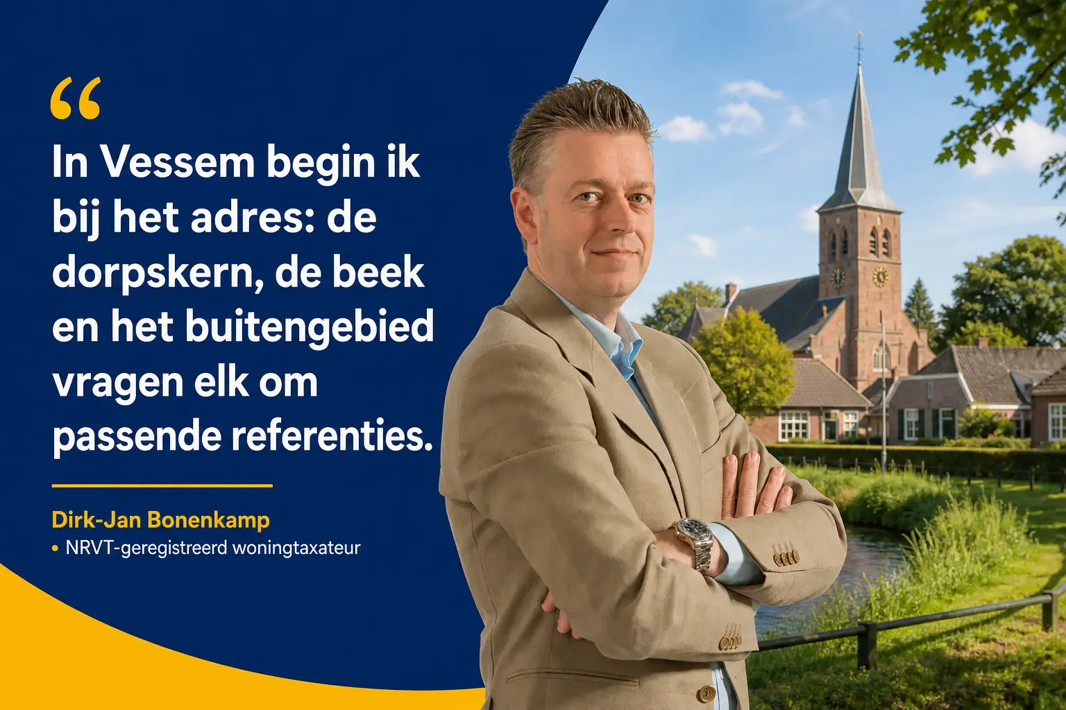 Huis laten taxeren in Vessem | NWWI | €599 all-in 6 Dirk-Jan Bonenkamp over adresgerichte vergelijkingen in Vessem
