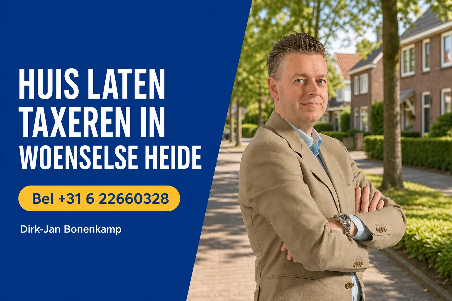 Huis laten taxeren in Woenselse Heide | NWWI-rapport €599 2 Huis laten taxeren in Woenselse Heide met Dirk-Jan Bonenkamp, bel +31 6 22660328