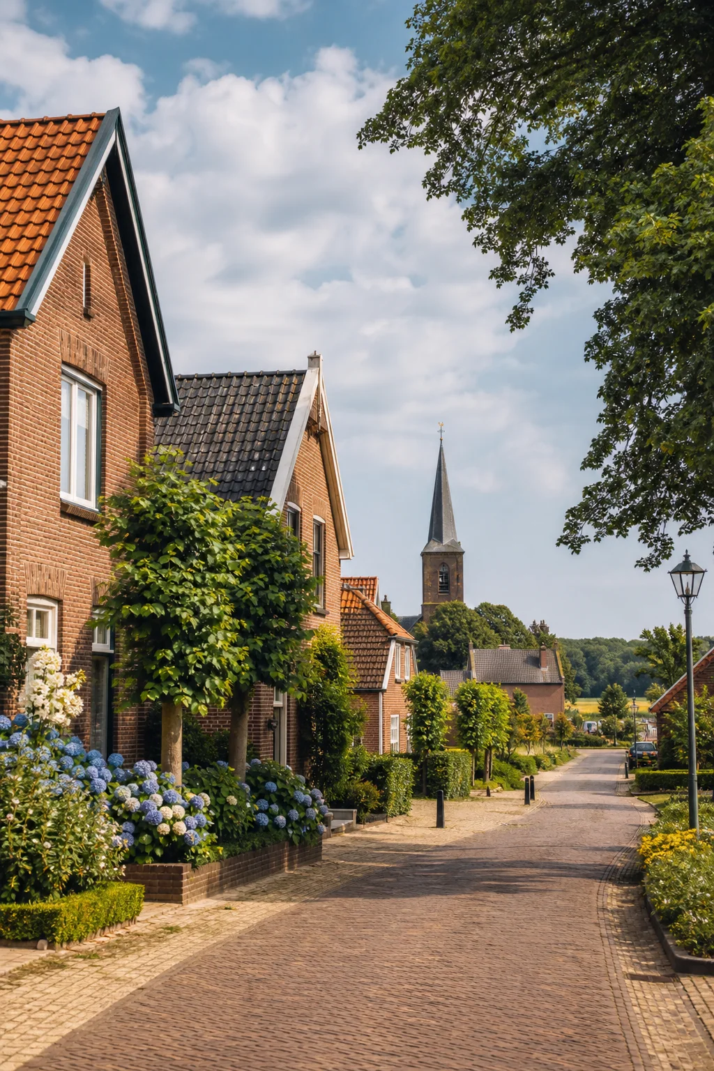 Huis laten taxeren in Eersel | NWWI-taxatie | €599 all-in 1 Dorpsomgeving met woningen en groen in Eersel, Noord-Brabant