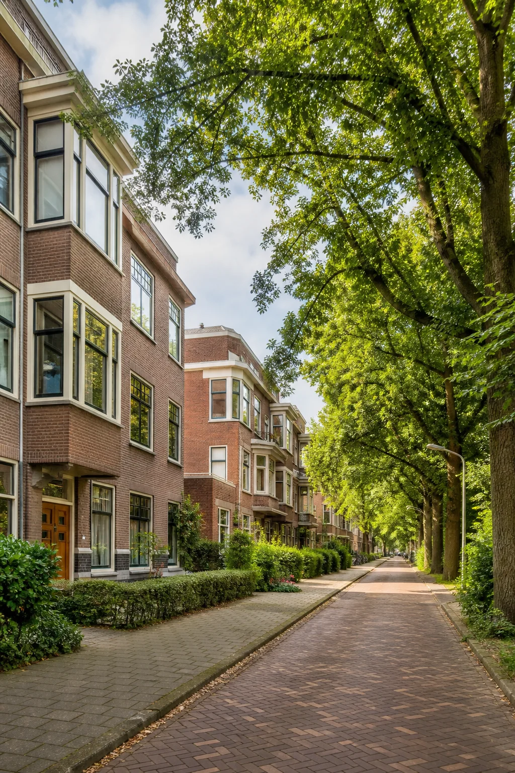 Huis laten taxeren in Genneperzijde | Genneper Parken en adrescheck 1 Groene woonstraat met woningen in Genneperzijde, Eindhoven