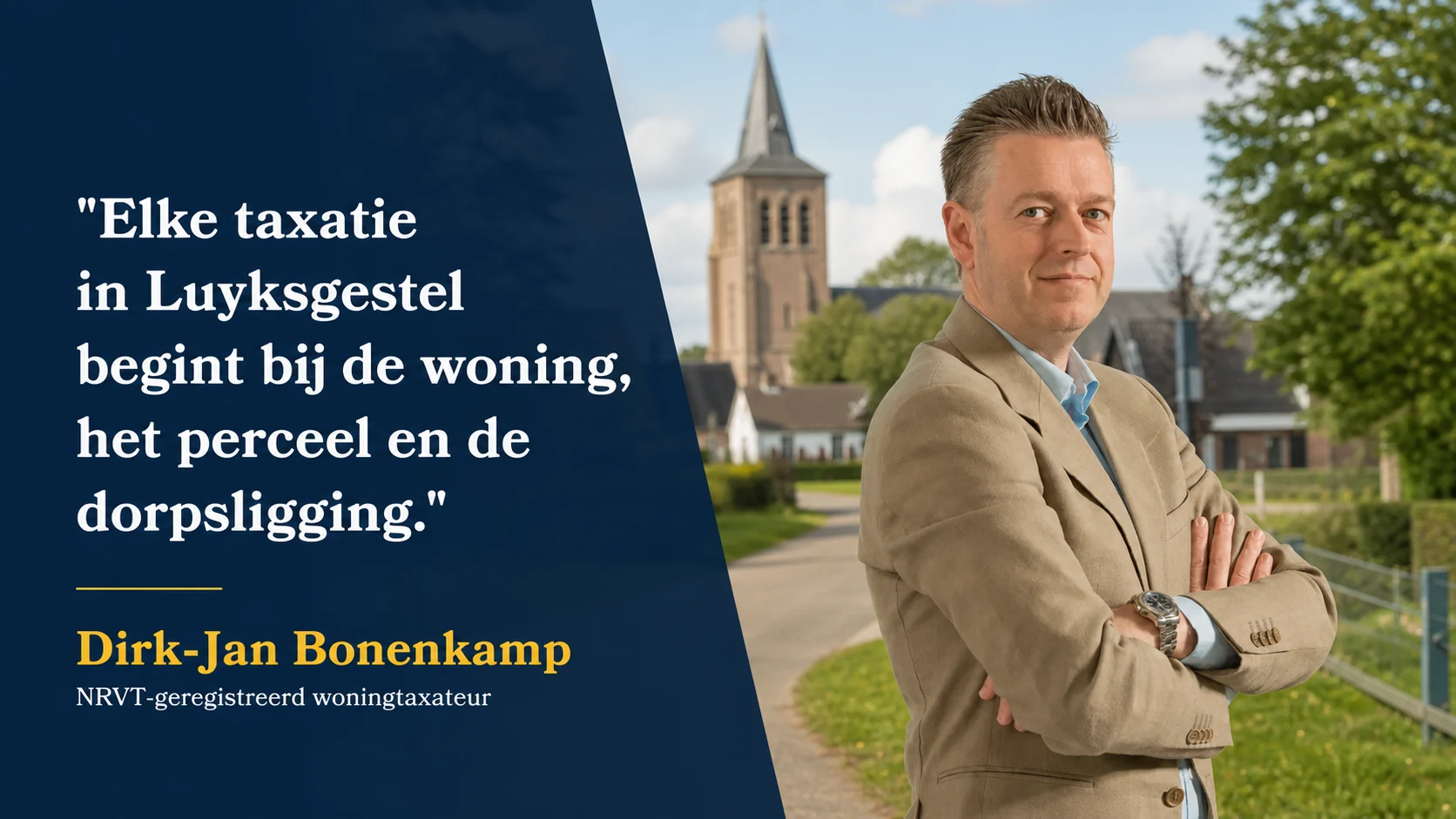 Dirk-Jan Bonenkamp over waarderen in Luyksgestel