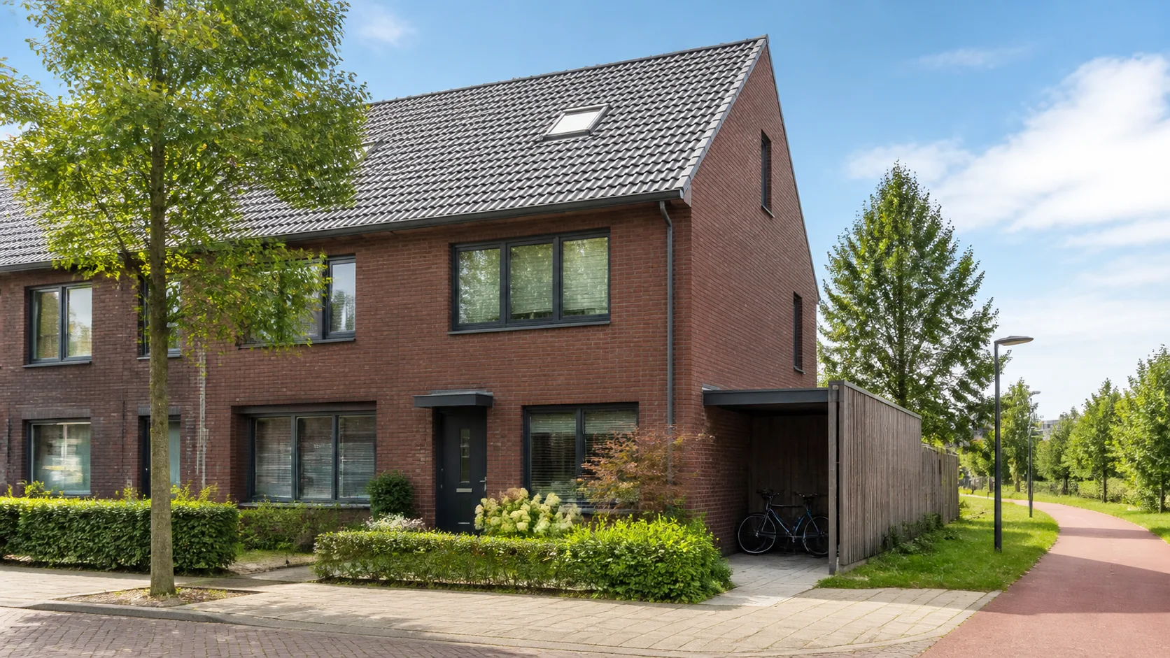 Voorbeeldwoning in Meerhoven