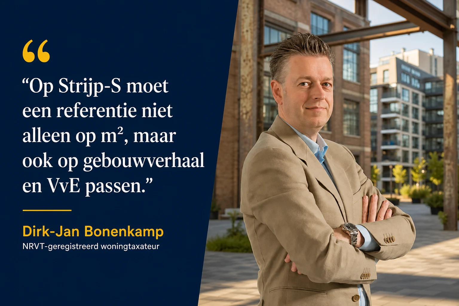Dirk-Jan Bonenkamp over waarderen in Strijp-S