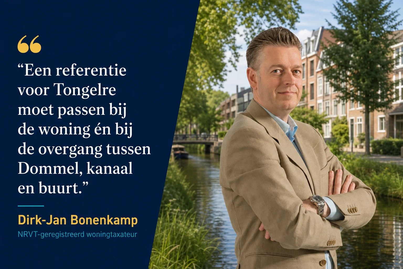 Huis laten taxeren in Tongelre | NWWI | €599 all-in 6 Dirk-Jan Bonenkamp over waarderen in Tongelre
