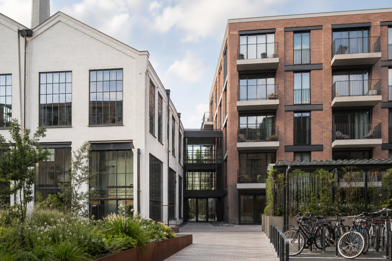 Huis laten taxeren in Witte Dame | NWWI | €599 Eindhoven 4 Appartementen en herbestemde bebouwing als woningcontext in Witte Dame