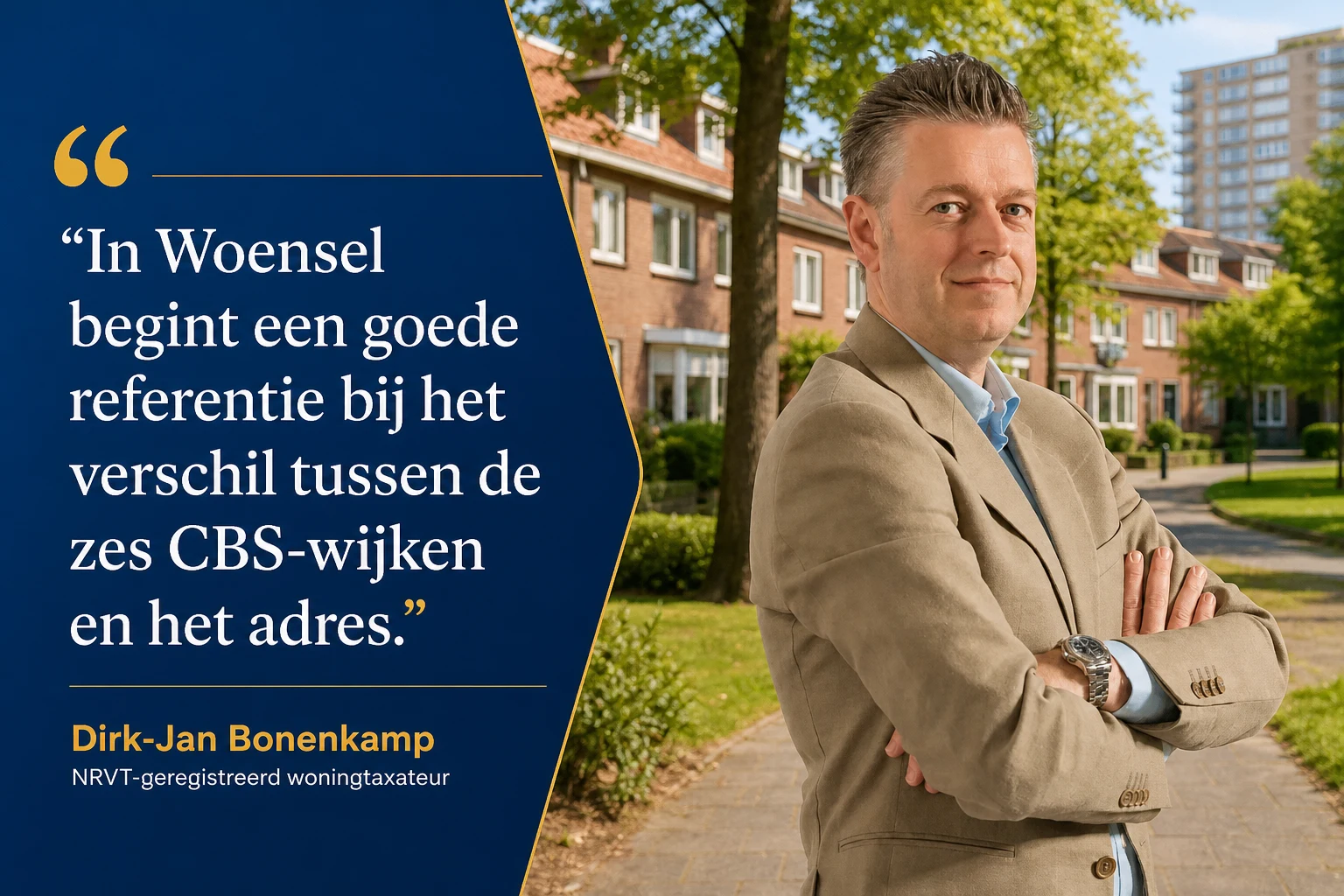 Huis laten taxeren in Woensel | CBS-wijken, WOZ en markt 6 Dirk-Jan Bonenkamp over waarderen in Woensel